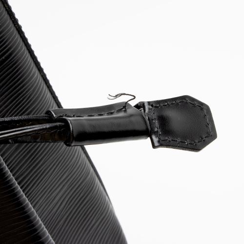 Louis Vuitton Vintage Black Epi Leather Sac a Dos Drawstring Sling Backpack, myGemma