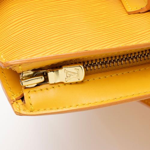 Louis Vuitton Yellow 2013 EPI Leather Card Case