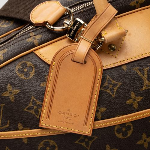 Louis Vuitton NEW Virgil Brown Gold Travel Weekender Men's Women's Duffle  Bag