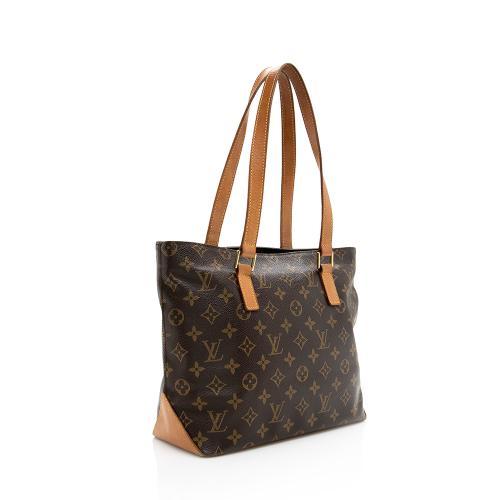 LV Monogram Large Piano Tote Bag Gold Hardware