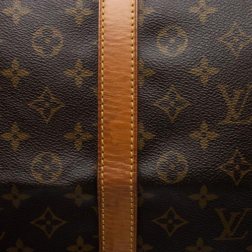 Louis Vuitton Vintage Monogram Canvas Keepall 60 Duffle Bag