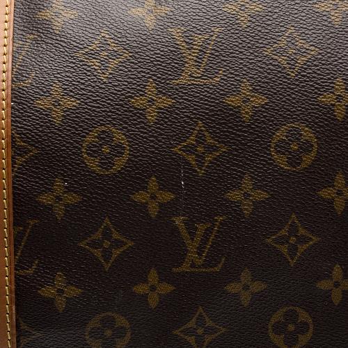 Louis Vuitton Vintage Monogram Canvas Keepall Bandouliere 55 Duffel Bag