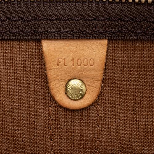 Louis Vuitton Vintage Monogram Keepall 60 Duffle Bag Brown