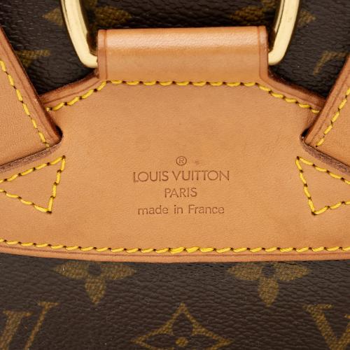 Louis Vuitton Backpack Montsouris Bag Monogram France MM Vintage Authentic  Handb