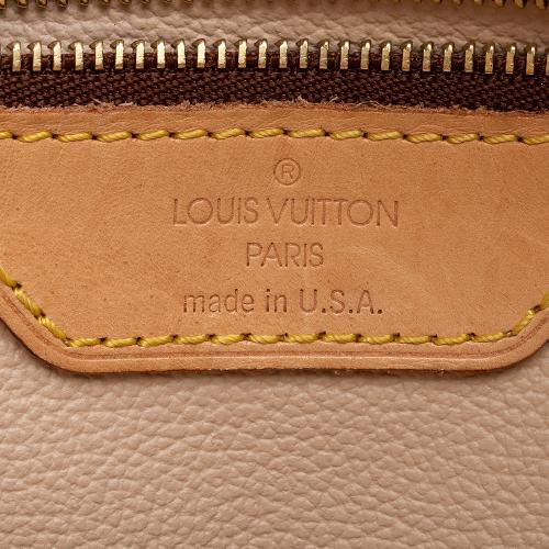 LOUIS VUITTON Vintage Petit Bucket Monogram Canvas Bag FL0093 France Paris  2003