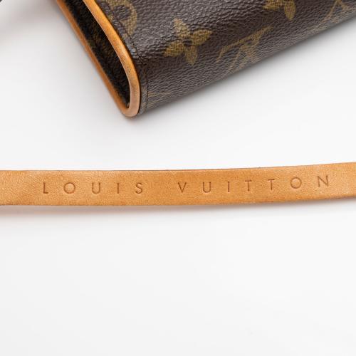 Louis Vuitton Vintage Monogram Canvas Florentine Pochette Belt Bag