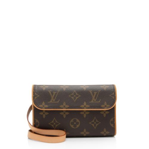 Louis Vuitton Vintage Monogram Canvas Pochette Florentine Small Belt Bag