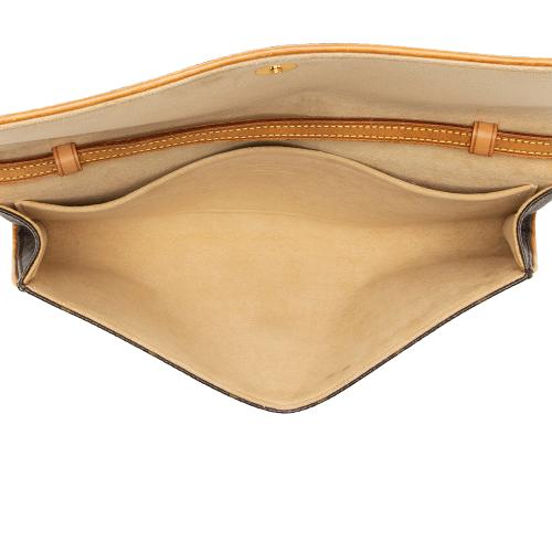Louis Vuitton Vintage - Monogram Pochette Twin GM Bag - Brown - Monogram  Canvas and Leather Handbag - Luxury High Quality - Avvenice