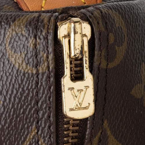 Louis Vuitton Flanerie in monogram canvas and natural leather