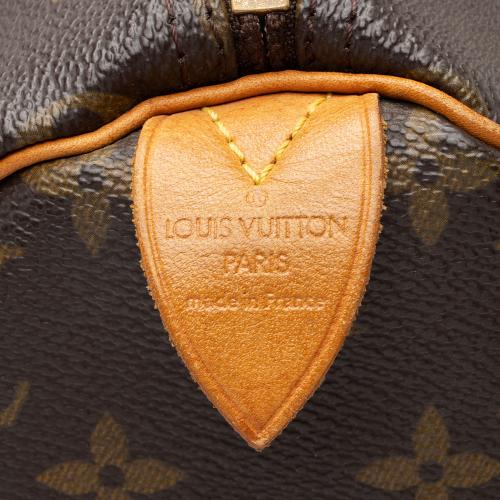 Louis Vuitton Vintage Monogram Canvas Speedy 30 Satchel, Louis Vuitton  Handbags