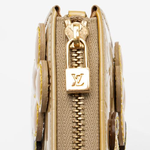 Louis Vuitton Metallic Monogram Vernis Pochette Gold Hardware