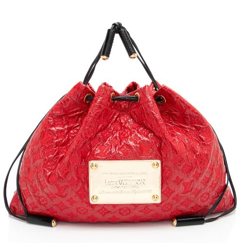 Louis Vuitton Vinyl Squishy Inventeur Drawstring Shoulder Bag