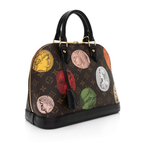Louis Vuitton Fornasetti Alma PM Monogram Brown Canvas Hand Bag – Luxury  Lookbook