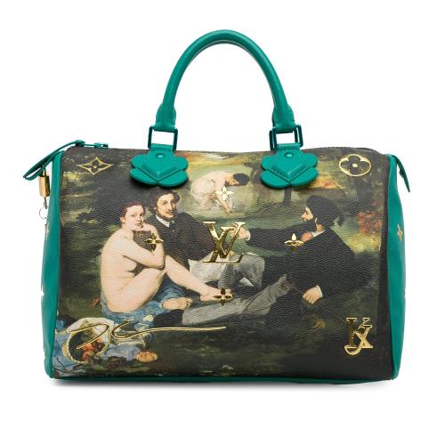 Louis Vuitton x Jeff Koons Masters Collection Manet Speedy 30