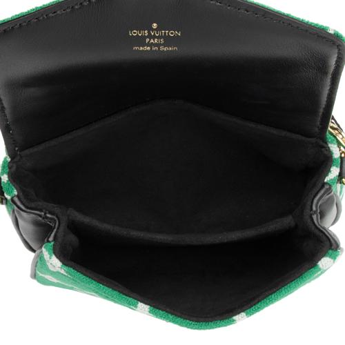 Louis Vuttion Jacquard Velvet Micro Metis Shoulder Bag
