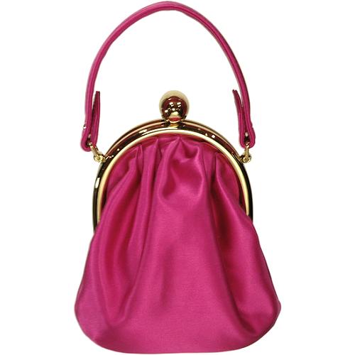 Lulu Guinness Couture Small Satin Penelope Evening Handbag