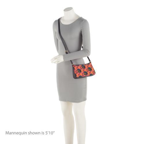 MCM Cubic Monogram Jacquard Mini Shoulder Bag