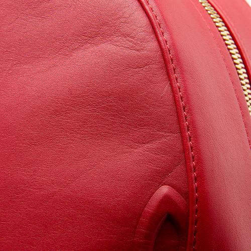 MCM Degrade Embossed Leather Laurel Backpack