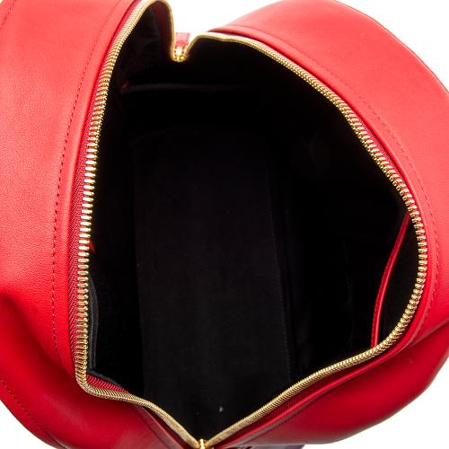 MCM Degrade Embossed Leather Laurel Backpack