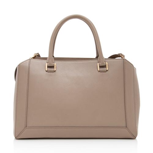 MCM Leather Compartment Tote