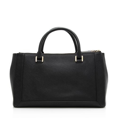 MCM Leather Double Zip Tote - FINAL SALE