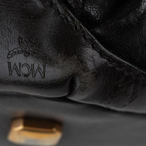MCM Leather Shoulder Bag