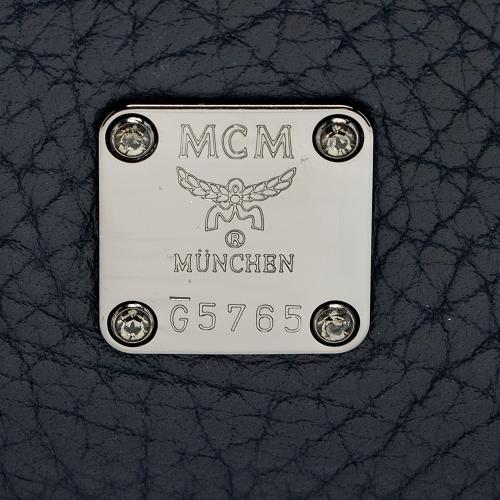 MCM Leather Swarovski Crystal Clutch - FINAL SALE