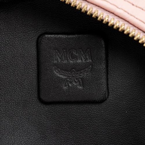 MCM Leather Visetos Side Studs Stark Mini Backpack