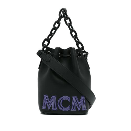 MCM Mini Leather Bucket Bag