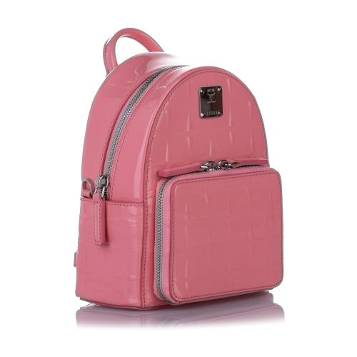 MCM Patent Leather Backpack