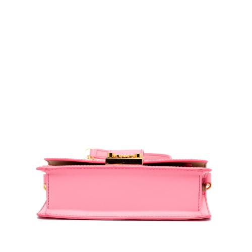 MCM Wallet on a Chain Pink Crossbody Bag