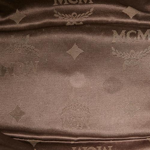 MCM Visetos Leather Crossbody Bag