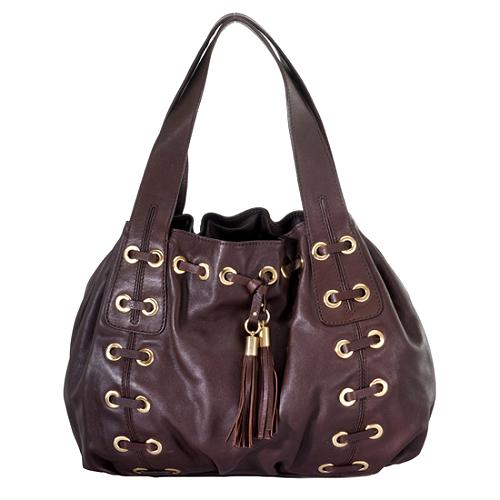 michael kors grommet bag