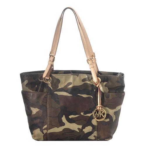 Michael Michael Kors Camo Zip Top Tote