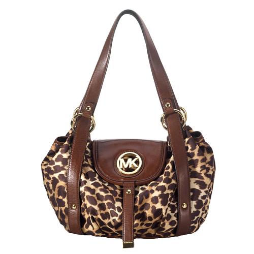 MICHAEL Michael Kors Cheetah Animal Print Satchel Handbag