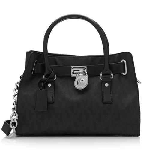 MICHAEL Michael Kors Hamilton Logo Satchel