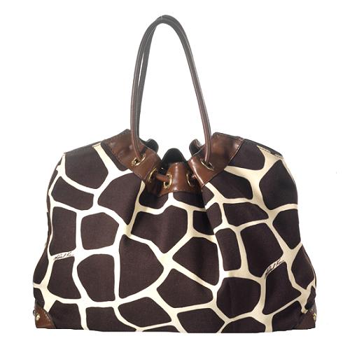 MICHAEL Michael Kors Joplin Giraffe Print Tote | [Brand: id=225, name=MICHAEL  Michael Kors] Handbags | Bag Borrow or Steal