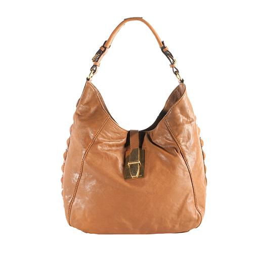 MICHAEL Michael Kors Leather Calista Derby Large Shoulder Handbag