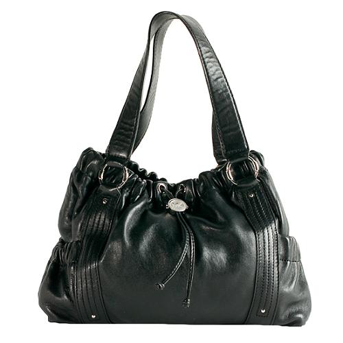 MICHAEL Michael Kors Prescott Leather Satchel Handbag