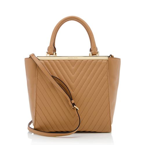 MICHAEL Michael Kors Chevron Quilted Leather Lana Tote