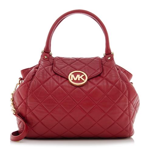MICHAEL Michael Kors Quilted Leather Fulton Large Tote