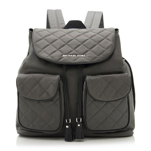 MICHAEL Michael Kors Quilted Nylon Kieran Large Backpack | [Brand: id=225,  name=MICHAEL Michael Kors] Handbags | Bag Borrow or Steal