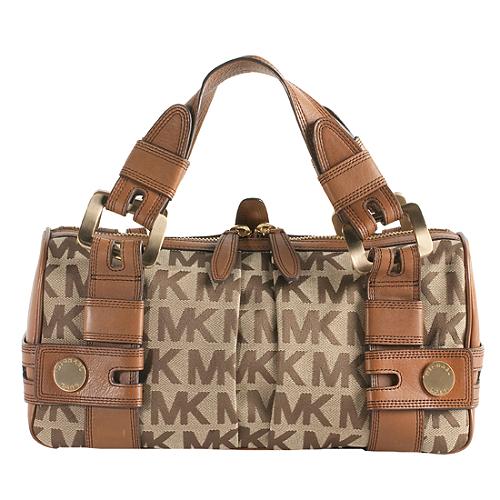 MICHAEL Michael Kors Signature Harness Medium Satchel Handbag