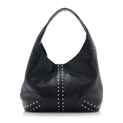 MICHAEL Michael Kors Leather Studded Astor Hobo | [Brand: id=225, name=MICHAEL  Michael Kors] Handbags | Bag Borrow or Steal