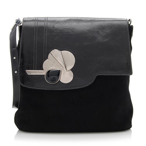 Marc Jacobs Leather Suede Flap Messenger