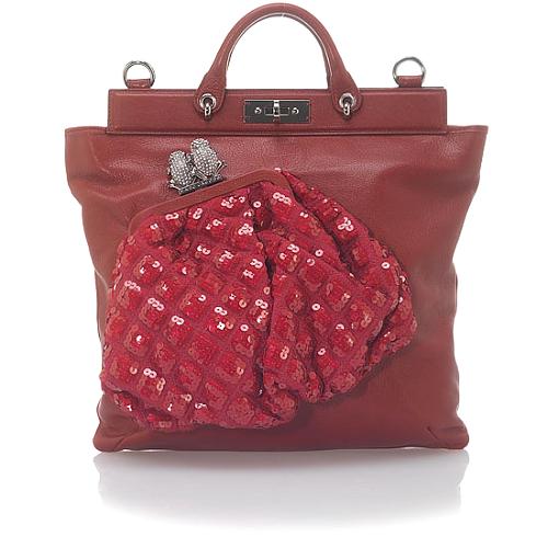 Marc Jacobs Duffy Red Handbag