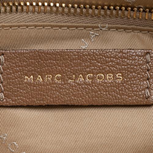 Marc Jacobs Glazed Leather Wellington Small Satchel