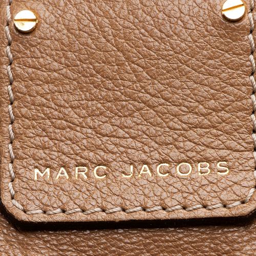 Marc Jacobs Glazed Leather Wellington Small Satchel