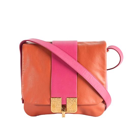 Marc Jacobs Leather Bamboo Crossbody Bag