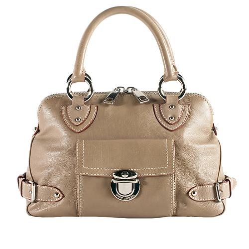 Marc Jacobs Leather Elise Satchel Handbag